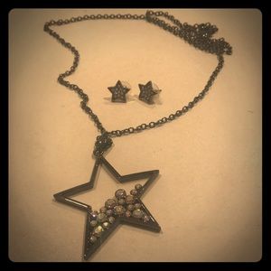Park Lane Star Necklace and Earrings